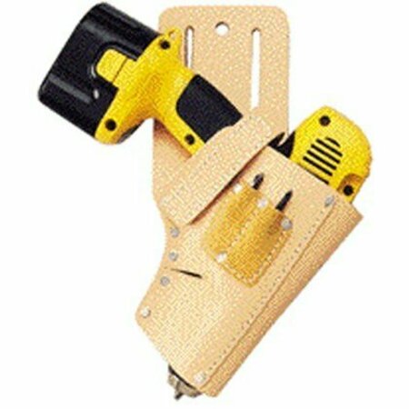 CUSTOM LEATHERCRAFT 45 degrees Cordless Drill Holster DRL91   0